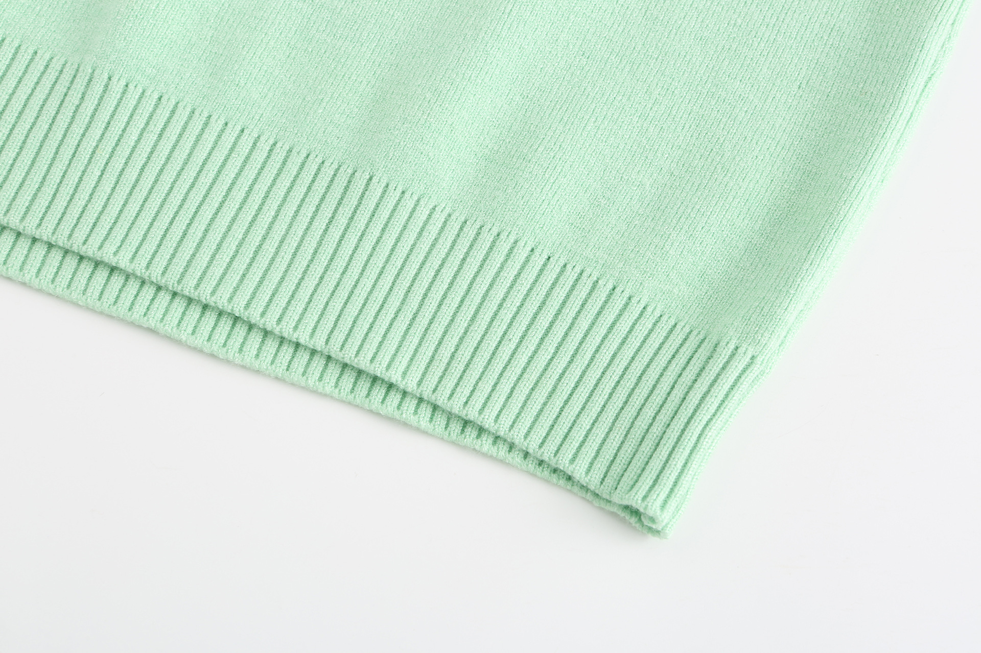 Women's Sweater Set Summer Macaron Colour Matching Co-ord Suit_voghion.com