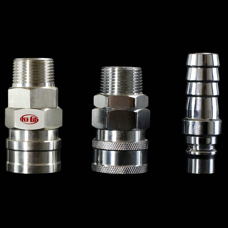 供应不锈钢外丝快速接头 化工用不锈钢快速接头