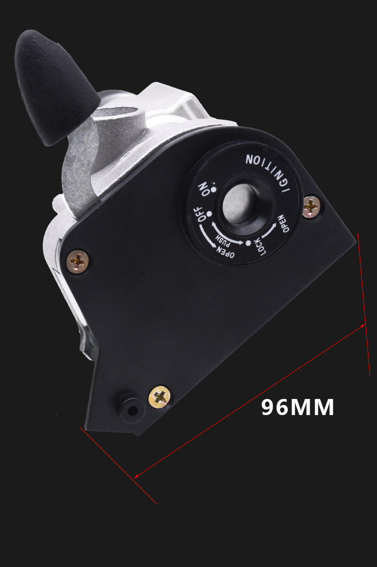 Motorcycle Ghost Fire Generation Rear Electric Door Lock Rsz100 Anti-Theft Lock Sanyang Flying Eagle Set Lock Head Lock