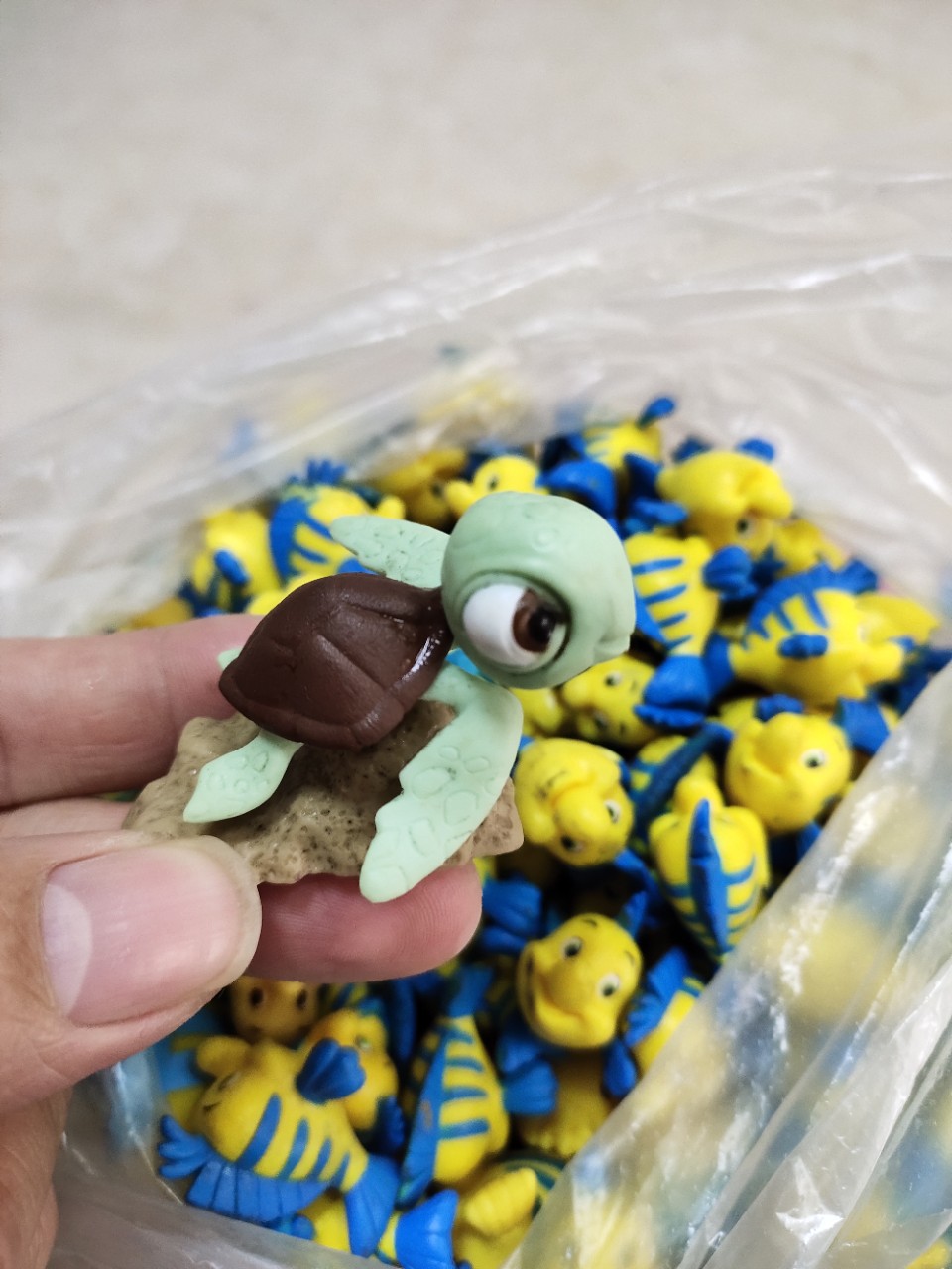 正版散货 海底总动员 小海龟 玩具摆件
