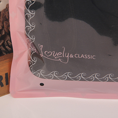 Package bag for English lady underwear triangle high-waist underwear abdominal-cinching underwear self-sealing bag maternity underwear bag