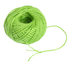Cross-border kindergarten handicraft hand-woven material photo wall decoration DIY hemp thread 2mm colored hemp rope