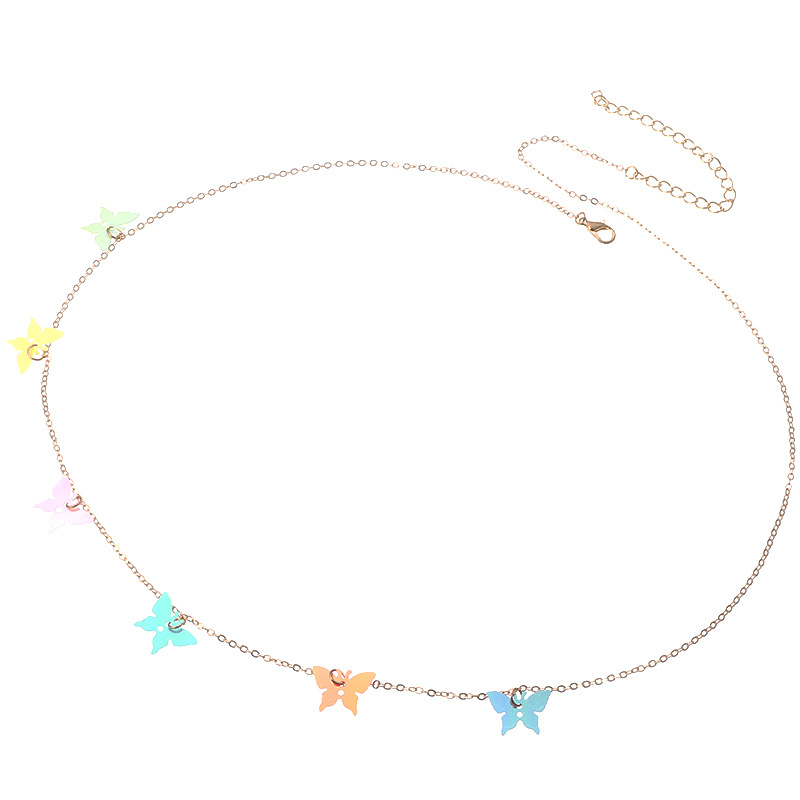 Fashion Jewelry Creative Sequins Butterfly Waist Chain Simple Wild Beach Sexy Body Chain Wholesale Nihaojewelry display picture 10