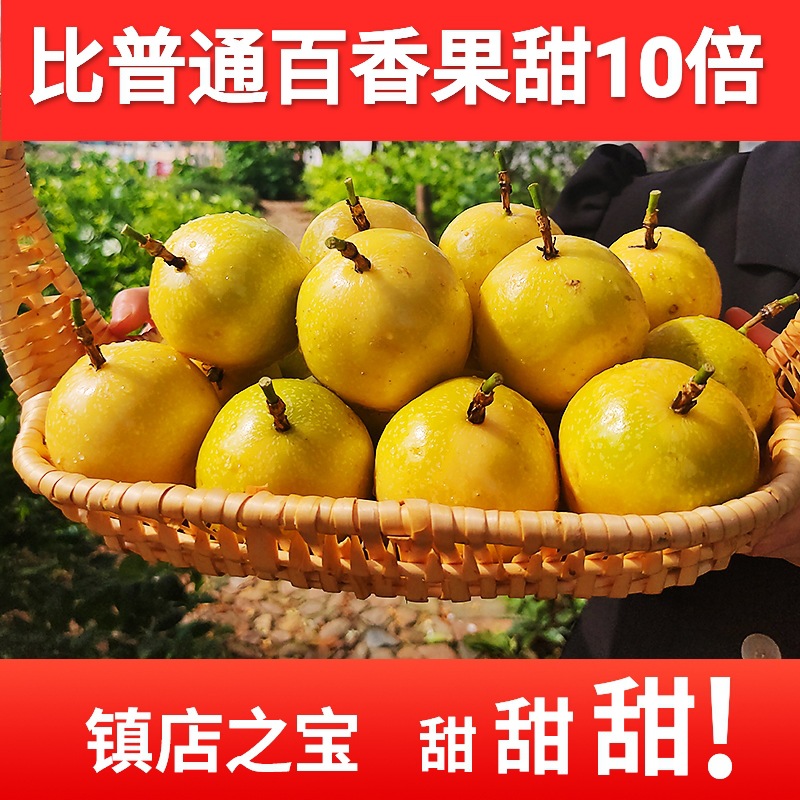 现货福建黄金百香果 百香果 一件代发 新鲜百香果  水果产地直发|ru