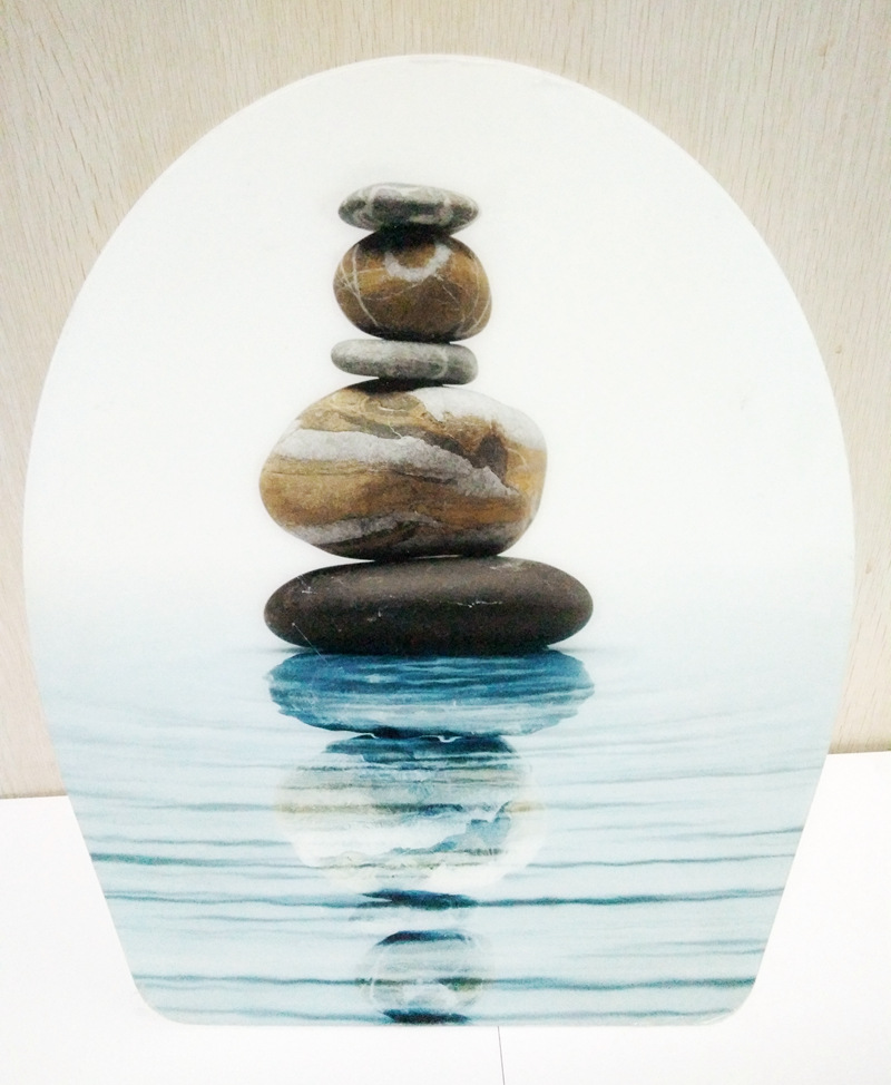 精美卫浴洁具冲水箱马桶盖板3D打印马桶盖水箱uv打印塑胶厂家直销