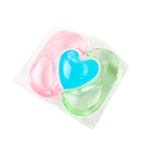 Three-chamber laundry bead ball deep cleaning color protection and fragrance-keeping laundry bead softening, antibacterial, anti-dust perfume laundry liquid