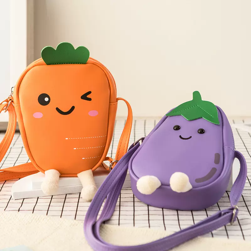厂家直供手提儿童单肩包卡通可爱PU女童斜挎包学生零钱定制收纳