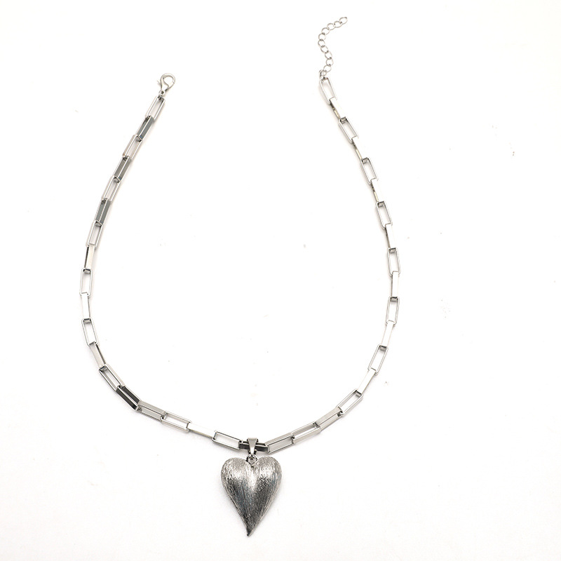 Collar De Cadena Cuadrada Exagerada Simple De Moda display picture 4