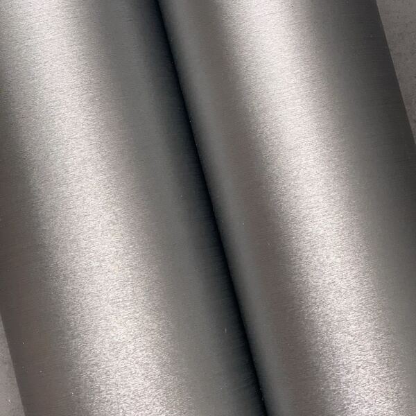 Extremely thick air guideline silver brushed texture matte back glue…