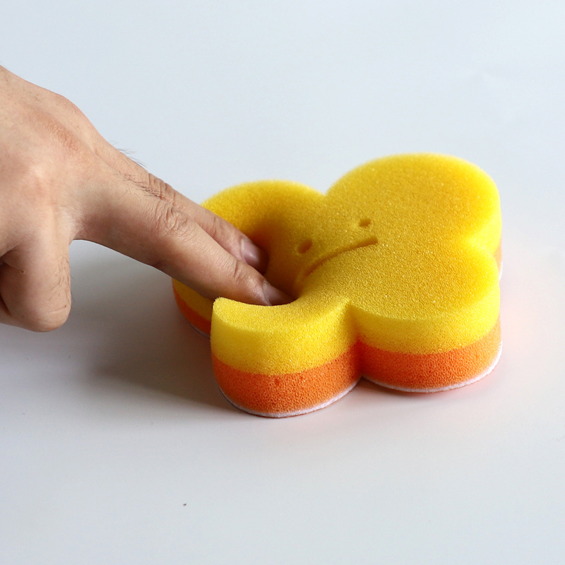 卡通海绵擦家用洗碗布百洁布海绵洗碗锅清洁刷厨房工具