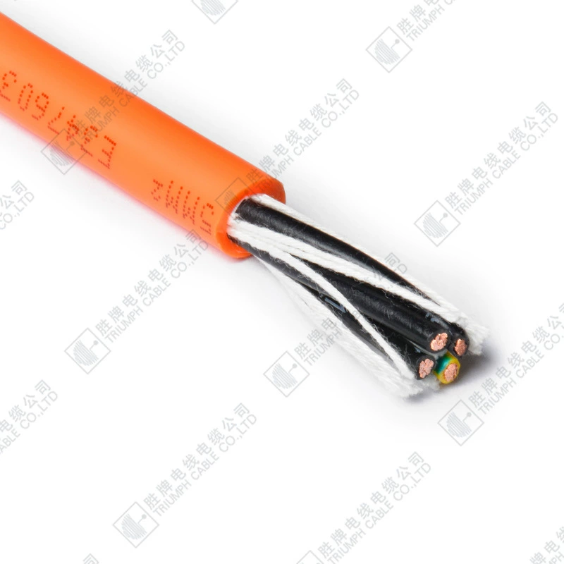Серво, двигатель, маслоустойчивый кабель PVC, 4G, 4.0 мм