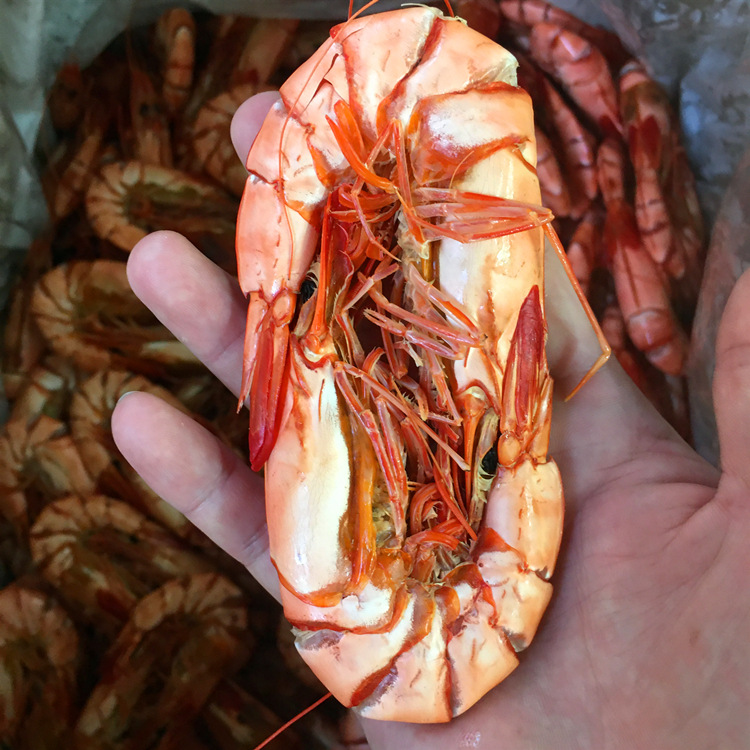 本港直销对虾干九节虾干竹节虾干烤虾海味干货量大价更优一包250g|ms