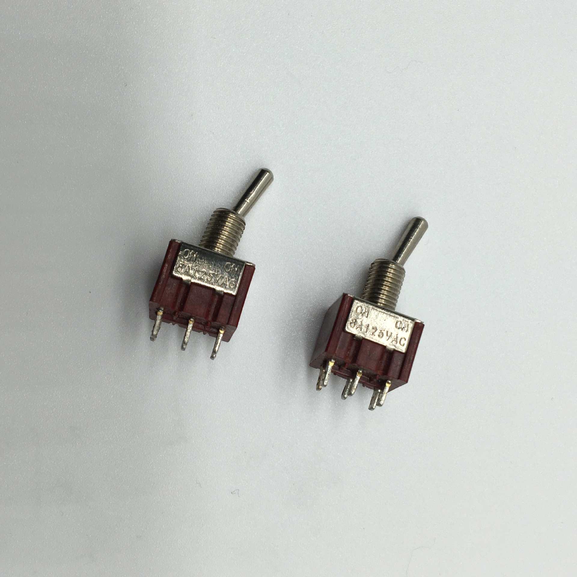 摇臂六脚两档开关汽车钮子开关摇杆开关摇柄小型钮子开关拨动开关