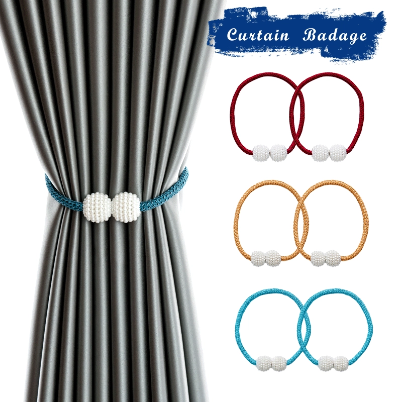 Трансграничная поставка современного простого жемчужного ремешка для штор, Бесплатная установка, оптовая продажа, ремешок для штор, Пряжка для штор