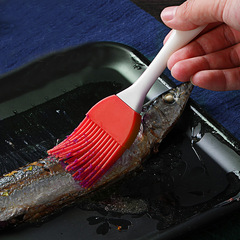 Silicone detachable BBQ brush seasoning sauce oil sweeper barbecue meat brush soft bristle sweep brush pancake oil brush