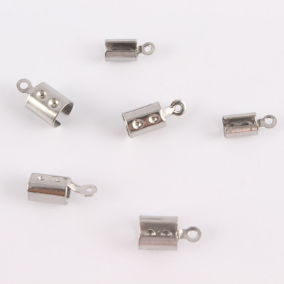 diy手工定制不锈钢两眼耳夹手机配件厂家直销饰品配件