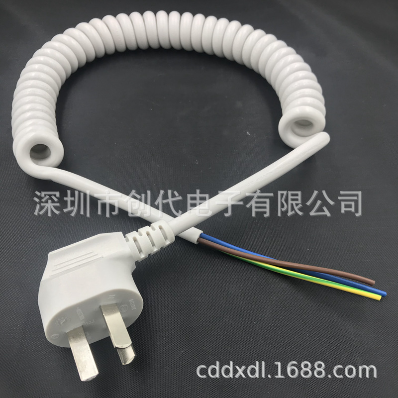 产地精选 5米电源插头延长线 国标3G1.5平方电源线 10A三扁插头线