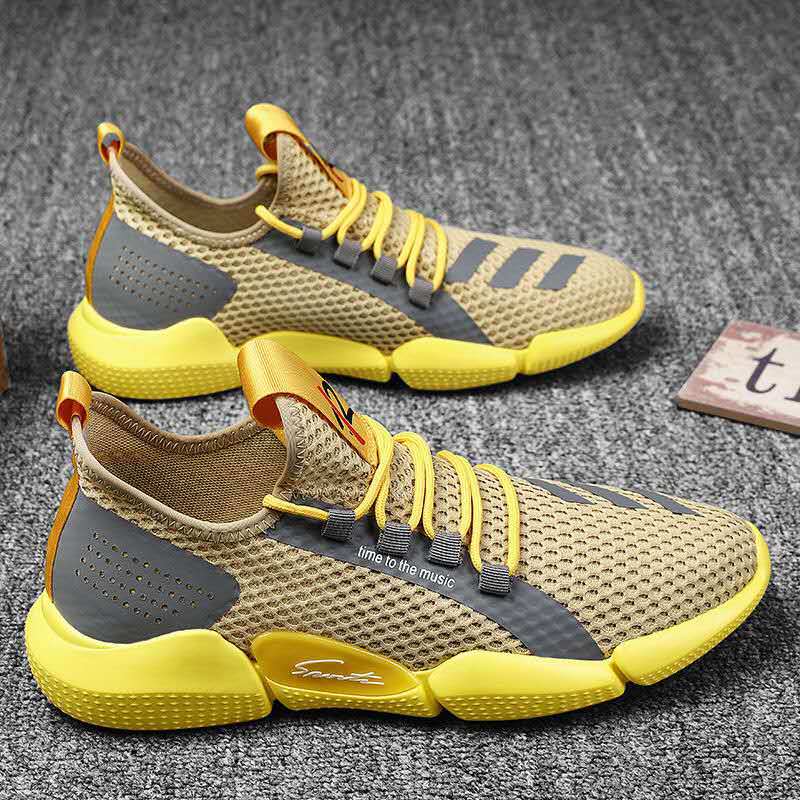 2020 new men's shoes spring Korean versi...