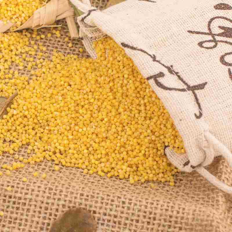 湖北恩施十月獲五谷雜糧含硒黃小米農家自種養胃養脾440g/袋