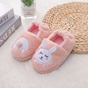 Keep warm slippers, demi-season cartoon plush children's rabbit, new collection