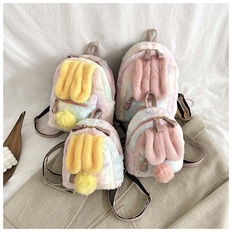 Fashion New Cute Rabbit Ears Backpack display picture 9