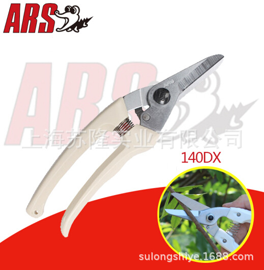 爱丽斯140DX园艺修枝剪 果树采摘剪枝剪 直刃修枝手剪 花枝剪