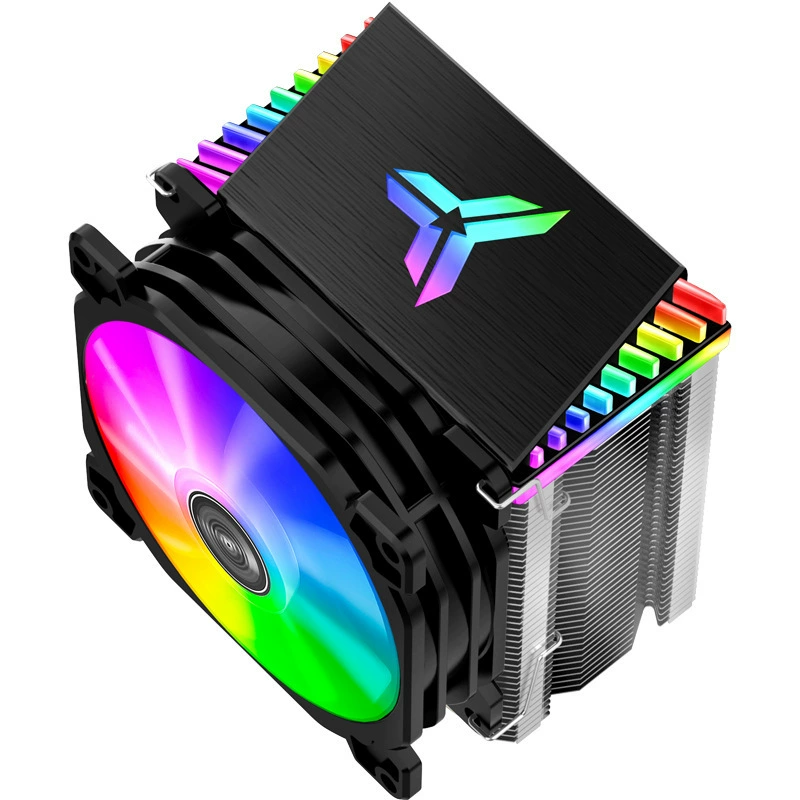 Qiaosbo CR1400 Tower CPU WIND-Холод радиатор четыре тепловые трубки AMD тихий i5 настольный компьютер вентилятор