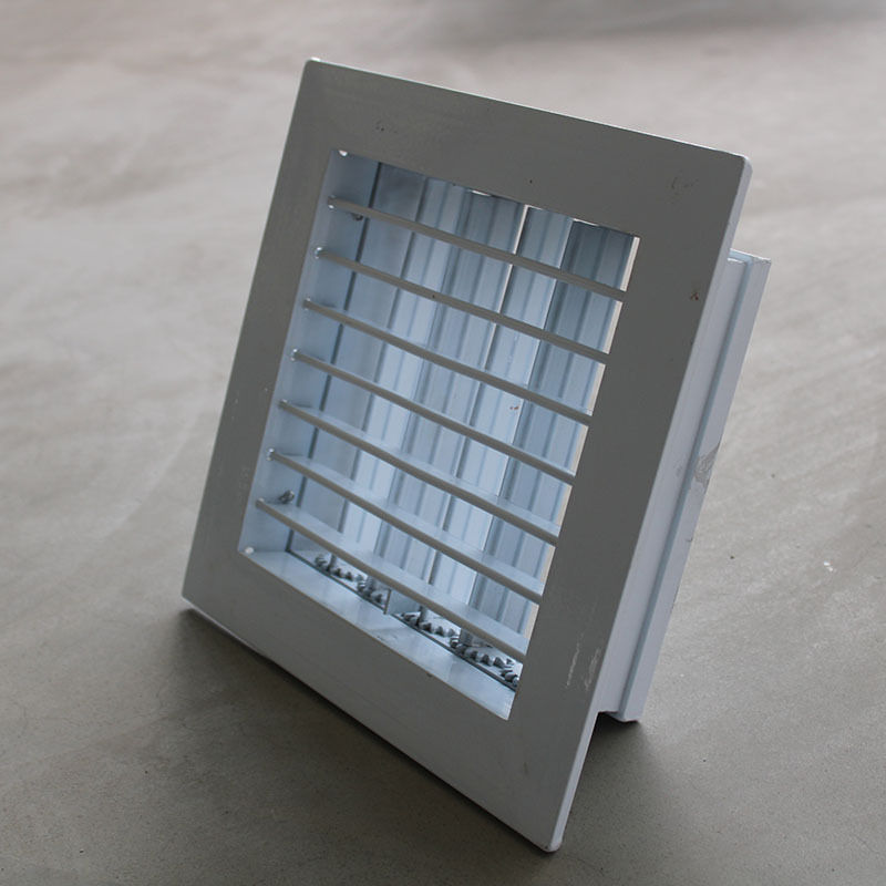 廠家批發 中央空調通風口 定制單層百葉排風口 雙層百葉進風口