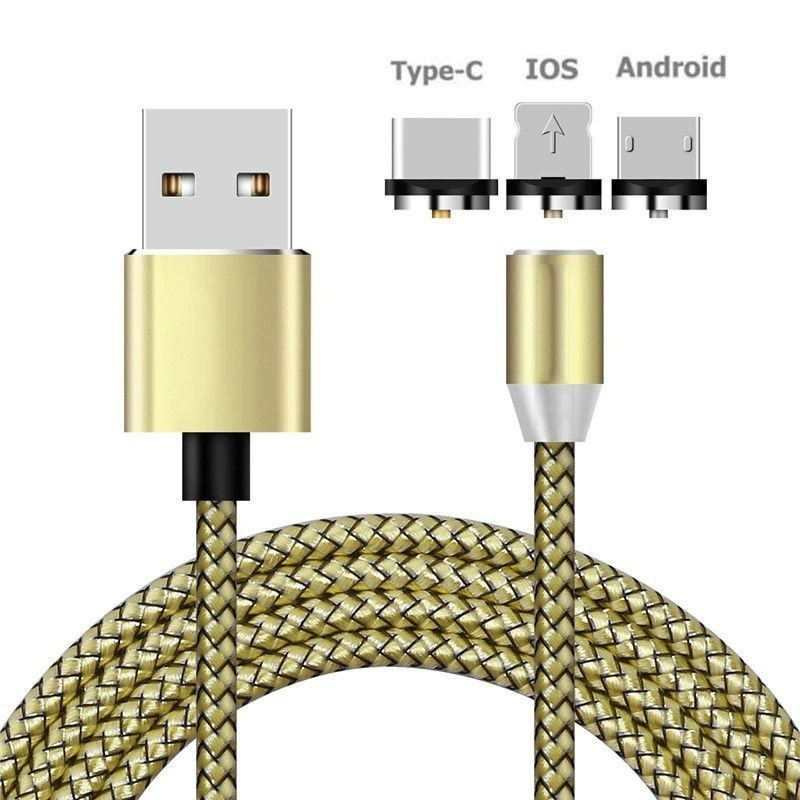 Бесплатная доставка магнитная всасывающая линия Android подходит для Apple Type-C магнитная всасывающая головка литиймагнитная всасывающая зарядка универсальная магнитная всасывающая головка