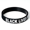 Blue Police Black Lives Matter Silicone Silicone Bracelet Related Poly Protective Protocol