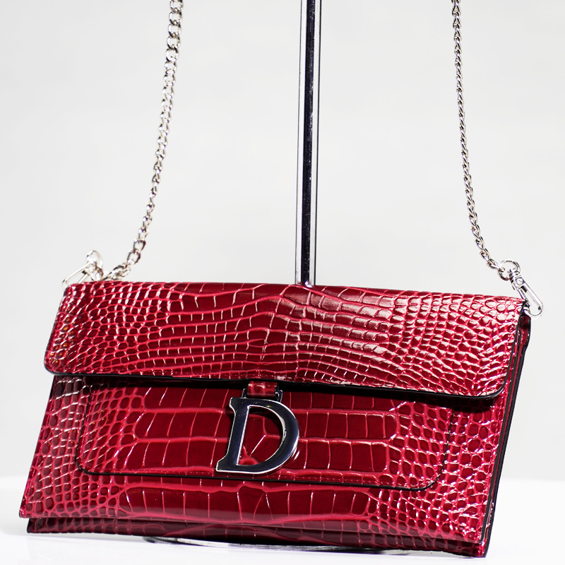 Women's Clutch Bag 2025 New Fashion Small Handbag Evening Party Bag Elegant Socialite Envelope Purse - Thumbnail 3