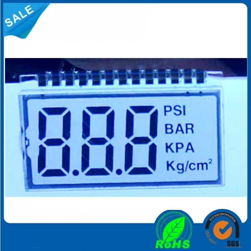 段码屏厂家定制打气泵液晶屏无线车载便携式充气泵LCD液晶显示屏