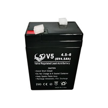 蓄电池UPS不间断储能电源6V 4.5Ah电子秤应急灯免维护铅酸蓄电池