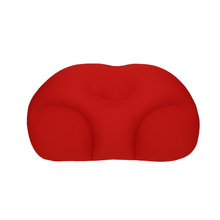 定制韩国3D人体工学麻乐枕 泡沫粒子腰垫 枕芯枕套