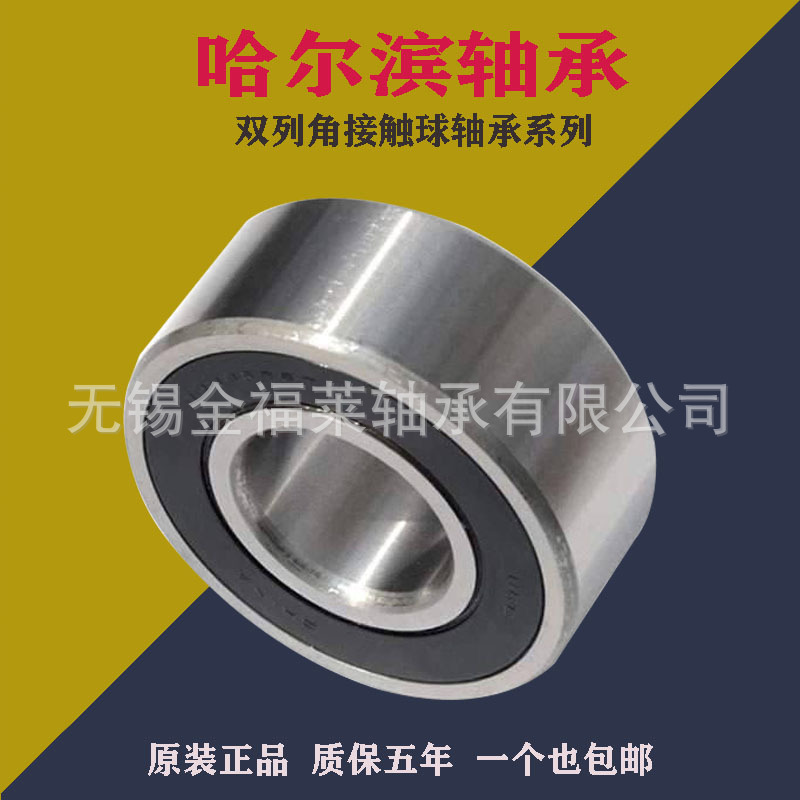 哈尔滨轴承 3004-2RS 双列角接触球轴承