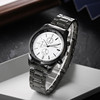 Steel belt for leisure, men's quartz men's watch, simple and elegant design