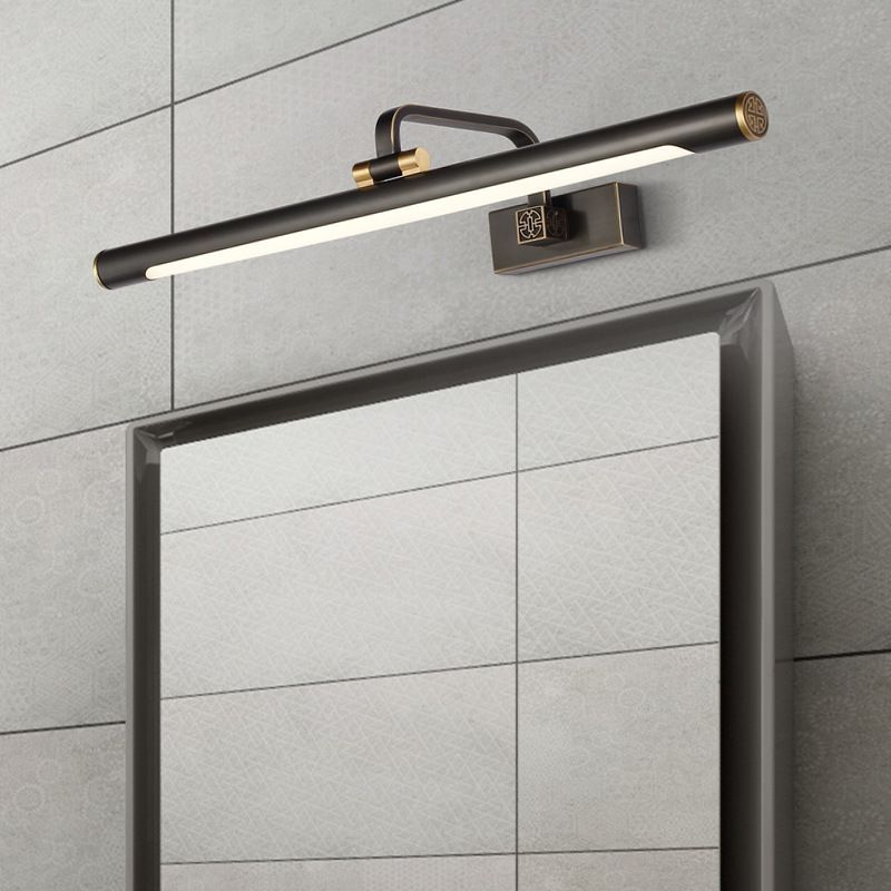 炬胜新中式复古led镜前灯 洗手间浴室灯防潮防雾卧室镜子镜柜灯