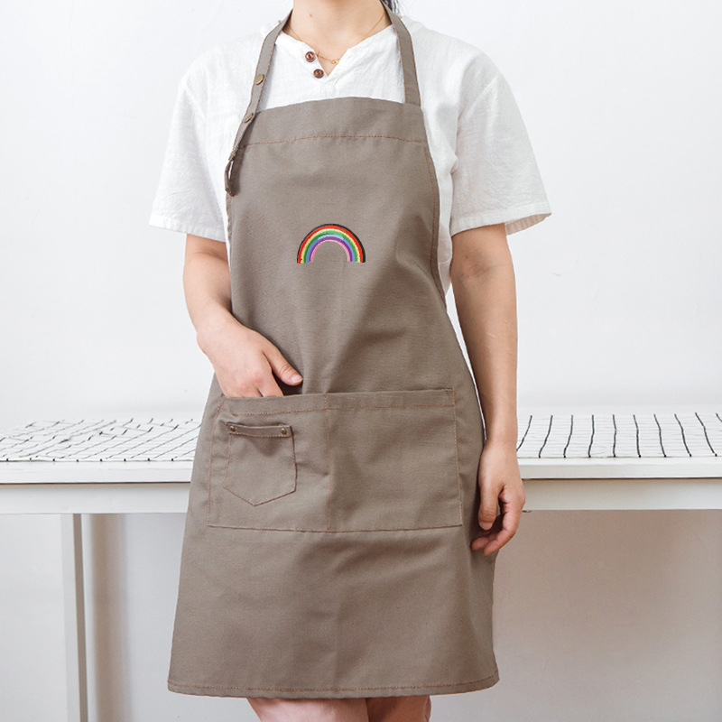 Cocina delantal del hogar creativo café té restaurante de cocina hombres pareja hombres y mujeres moda trabajo imprimible