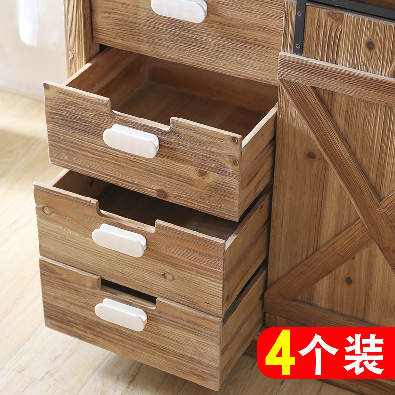 免打孔厨房门把手衣柜抽屉木门玻璃粘贴式辅助门把手推拉门窗拉手|ru