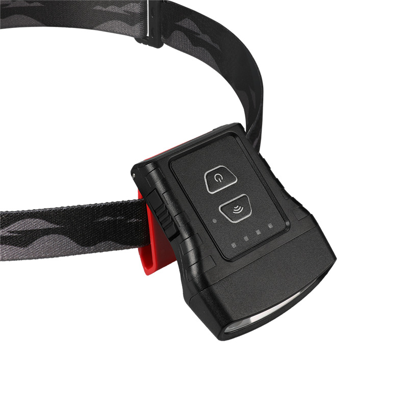 凱瑞茲HC3 帽夾燈感應燈超亮頭燈夜釣燈 帽檐燈釣魚頭戴式夾帽燈