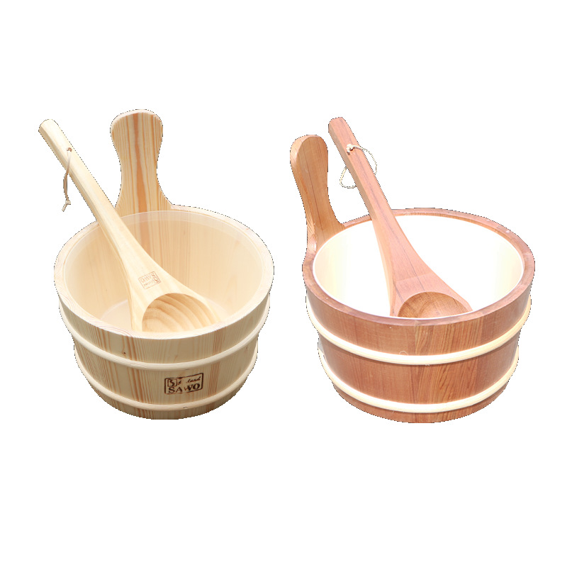 SAWO equipo de sauna/sala de vapor de sudor accesorios de sauna barril de madera cuchara de madera fragante cuchara de madera