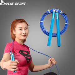 萬向軸承鋼絲跳繩兒童學生中考用男女士速度體能健身比賽競賽跳繩