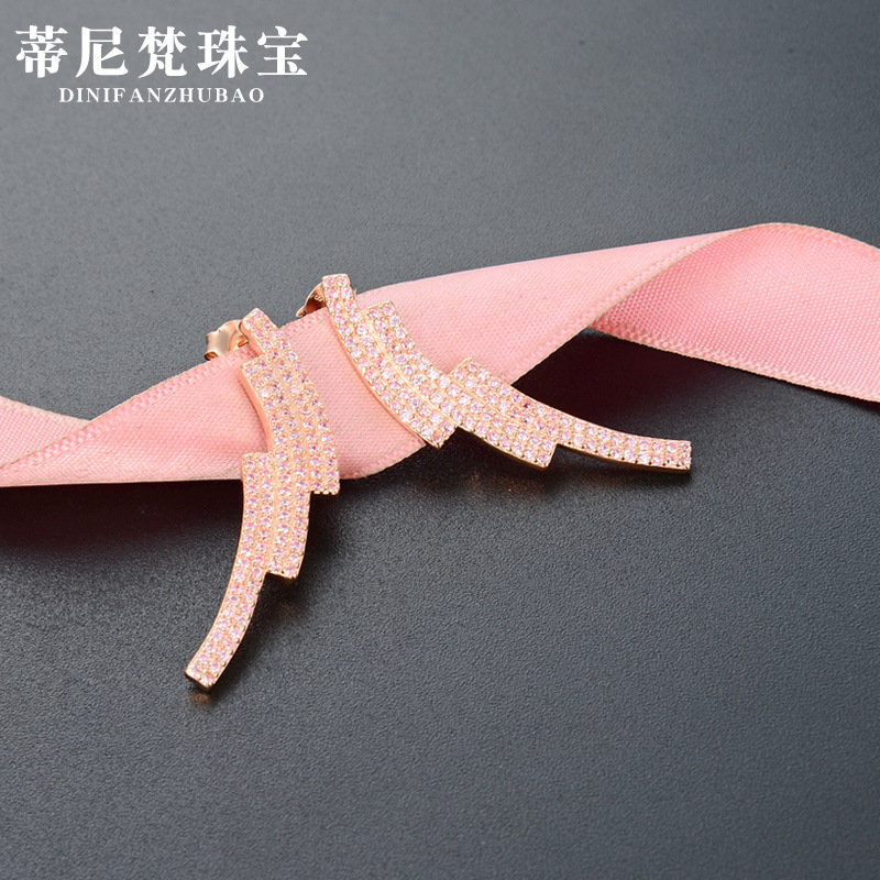 Japonés y coreano s925 pendientes de plata pendientes de diamantes de las mujeres ins estilo fresco simple todo fósforo moda nuevos pendientes