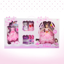 美蒂琪梦幻仿真换装公主巴比洋娃娃女孩过家家装扮套装大礼盒厂家