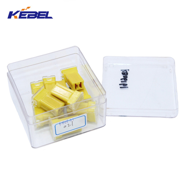 汽车通用保险插片60A 32V 10PCS一盒 黄色保险丝