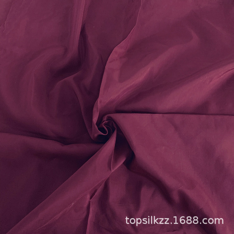 12姆米140宽幅丝棉纺30%丝纯色 连衣裙服装面料