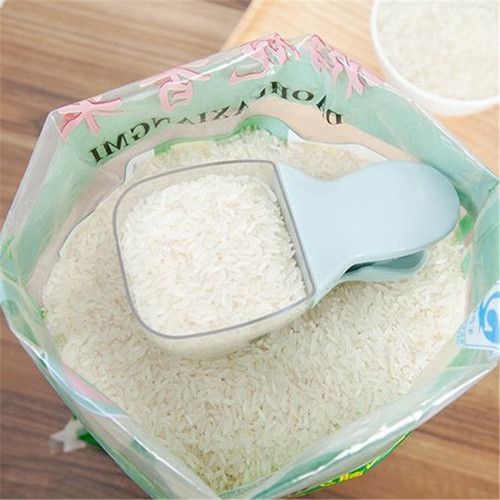 Duck head shaped rice spoon tea flour bag sealing clip dried fruit seasoning spoon kitchen plastic water spoon rice shovel