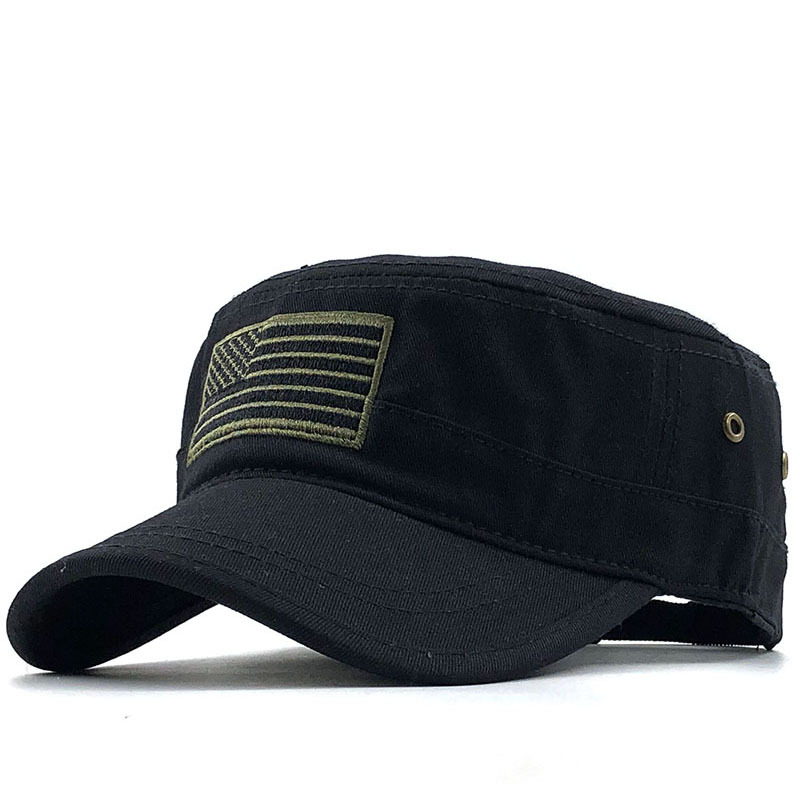 Visera plana gorra militar