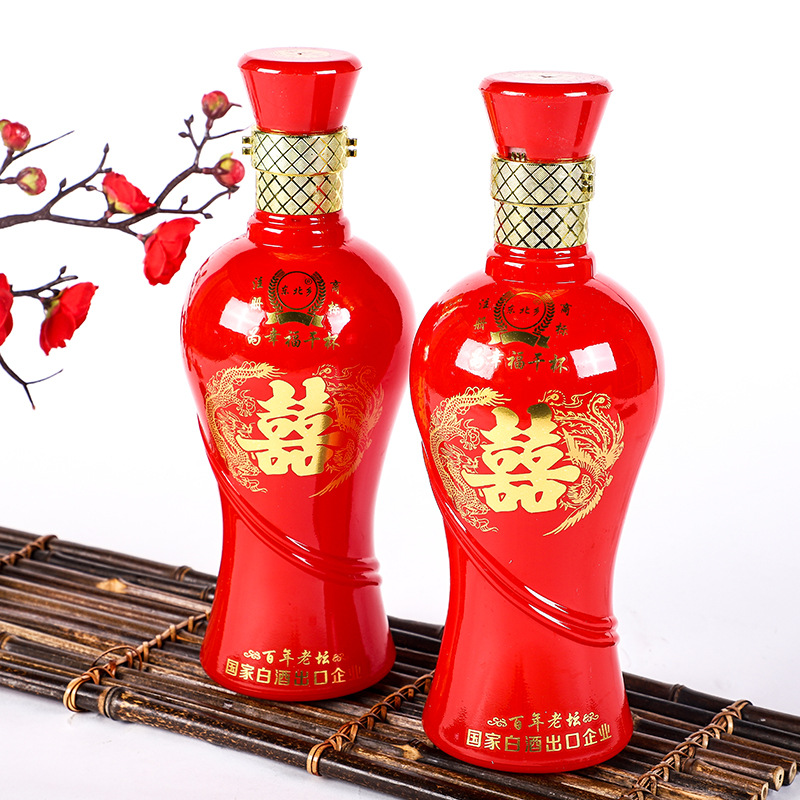 一件代发东北大曲高粱酒53度高粱酒婚庆喜宴用酒清香型白酒批发