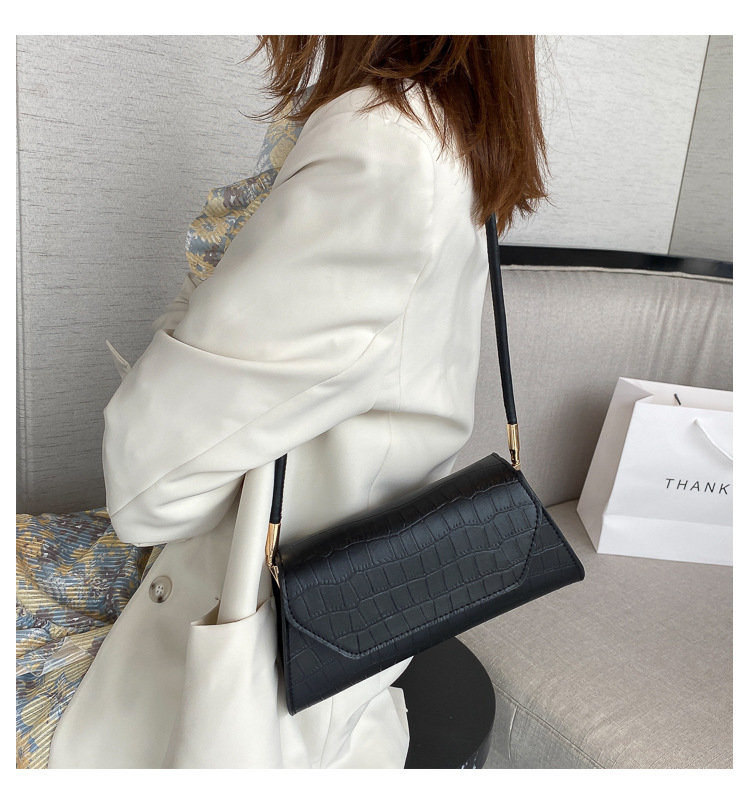 255g Weight Synthetic Leather Lining Material Magnetic Buckle Closure Type Single Shoulder Strap Strap Type Shoulder Bag Bags Type Business, Daily, Shopping Occasion Pu Leather Material Solid Color Pattern All Seasons Season Women's Gender Streetwear Style Square Shape Medium Size Women's Medium Pu Leather Solid Color Streetwear Square Magnetic Buckle Shoulder Bag 10